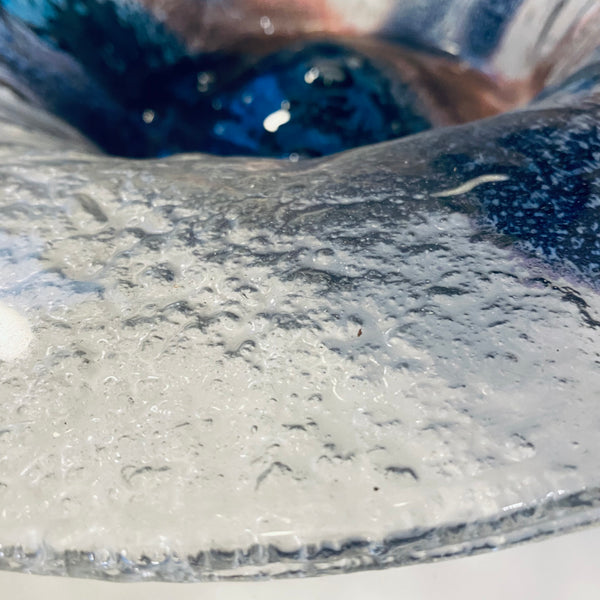 Italian glass bowl