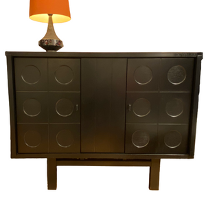 brutalist bar cabinet